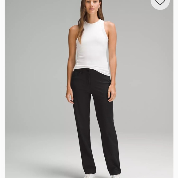 Lululemon City Sleek 5 Black Dress Pants - Picture 1 of 10